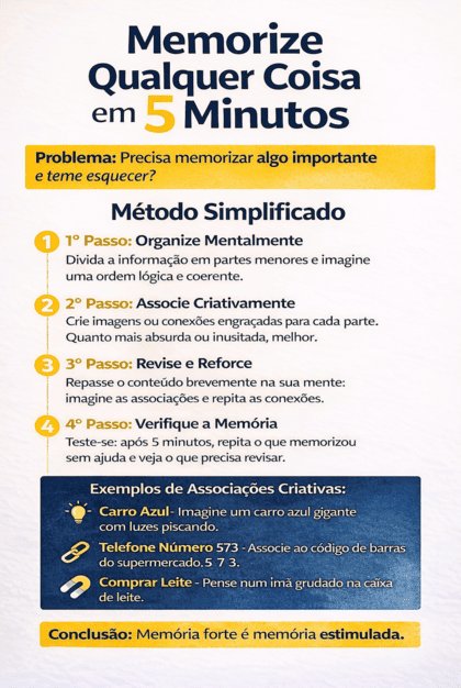 Mapa mental sobre retenção ativa